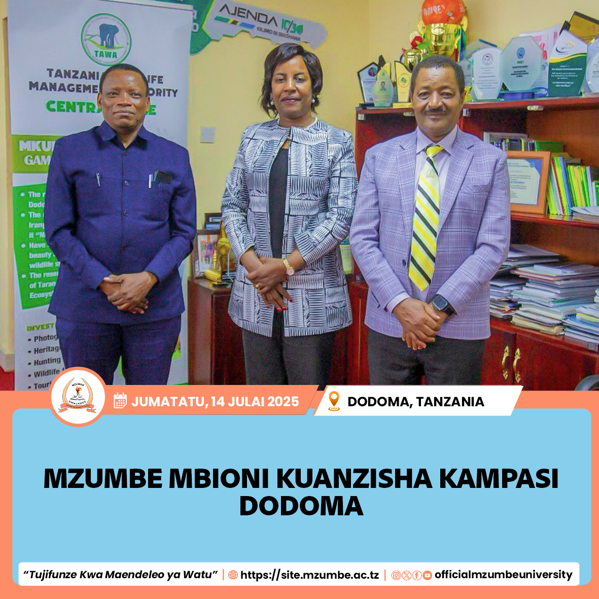 MZUMBE MBIONI KUANZISHA KAMPASI DODOMA