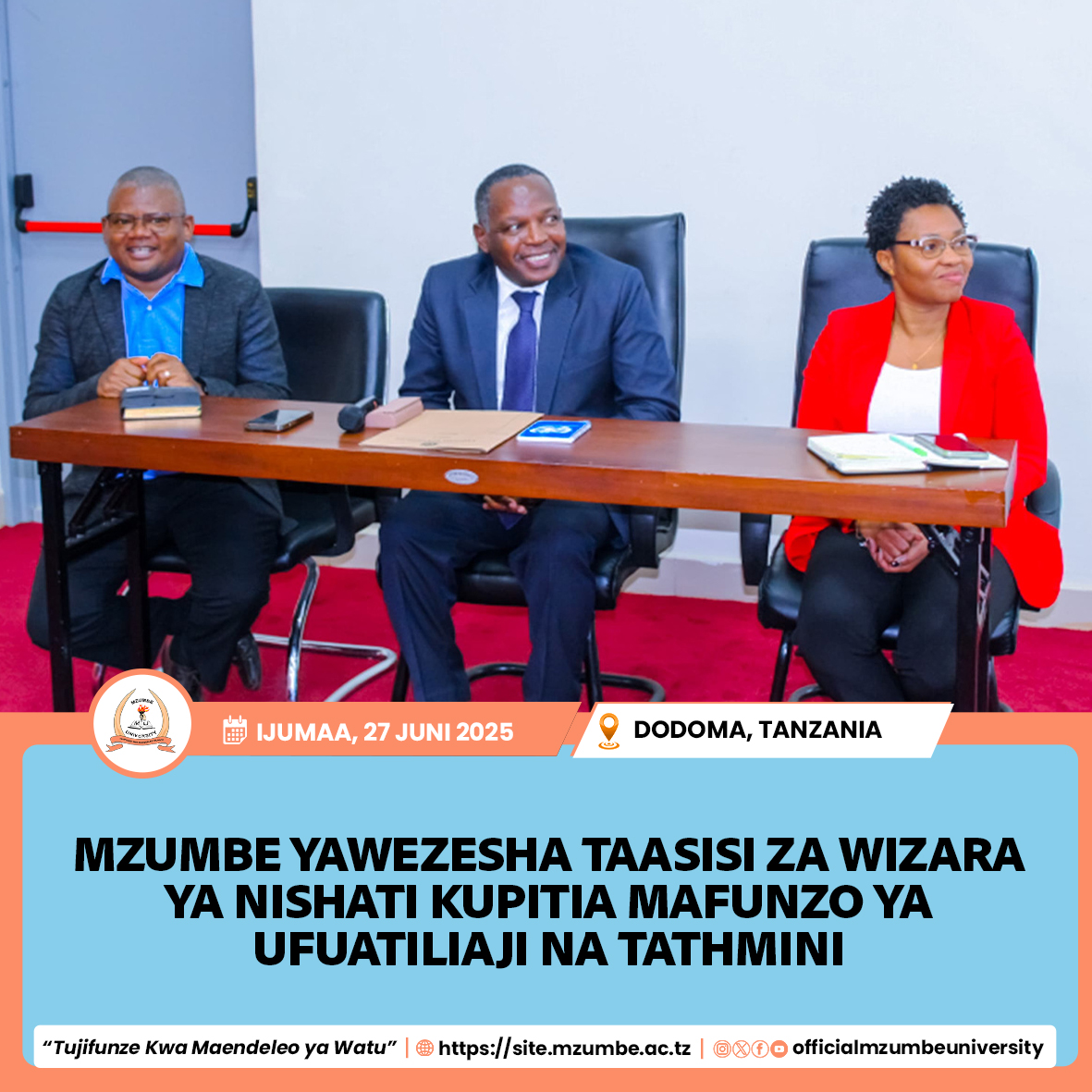 MZUMBE YAWEZESHA TAASISI ZA WIZARA YA NISHATI KUPITIA MAFUNZO YA UFUATILIAJI NA TATHMINI JIJINI DODOMA