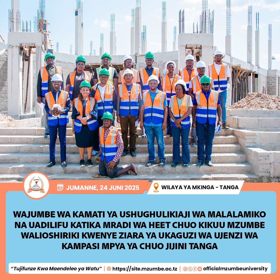 KAMATI YA UADILIFU NA USULUHISHI WA MALALAMIKO HEET YAKAGUA MIRADI YA UJENZI MOROGORO NA TANGA