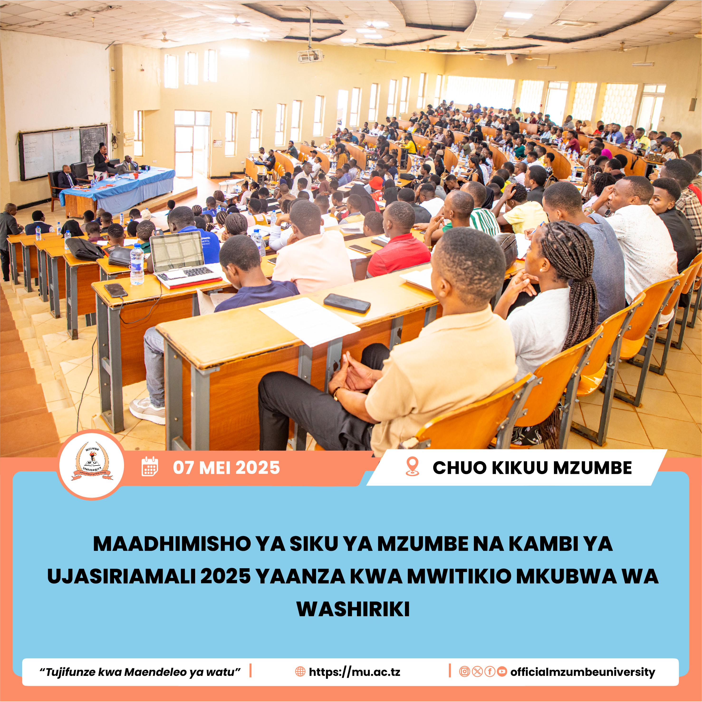 SIKU YA MZUMBE NA KAMBI YA UJASIRIAMALI 2025 YAFANA