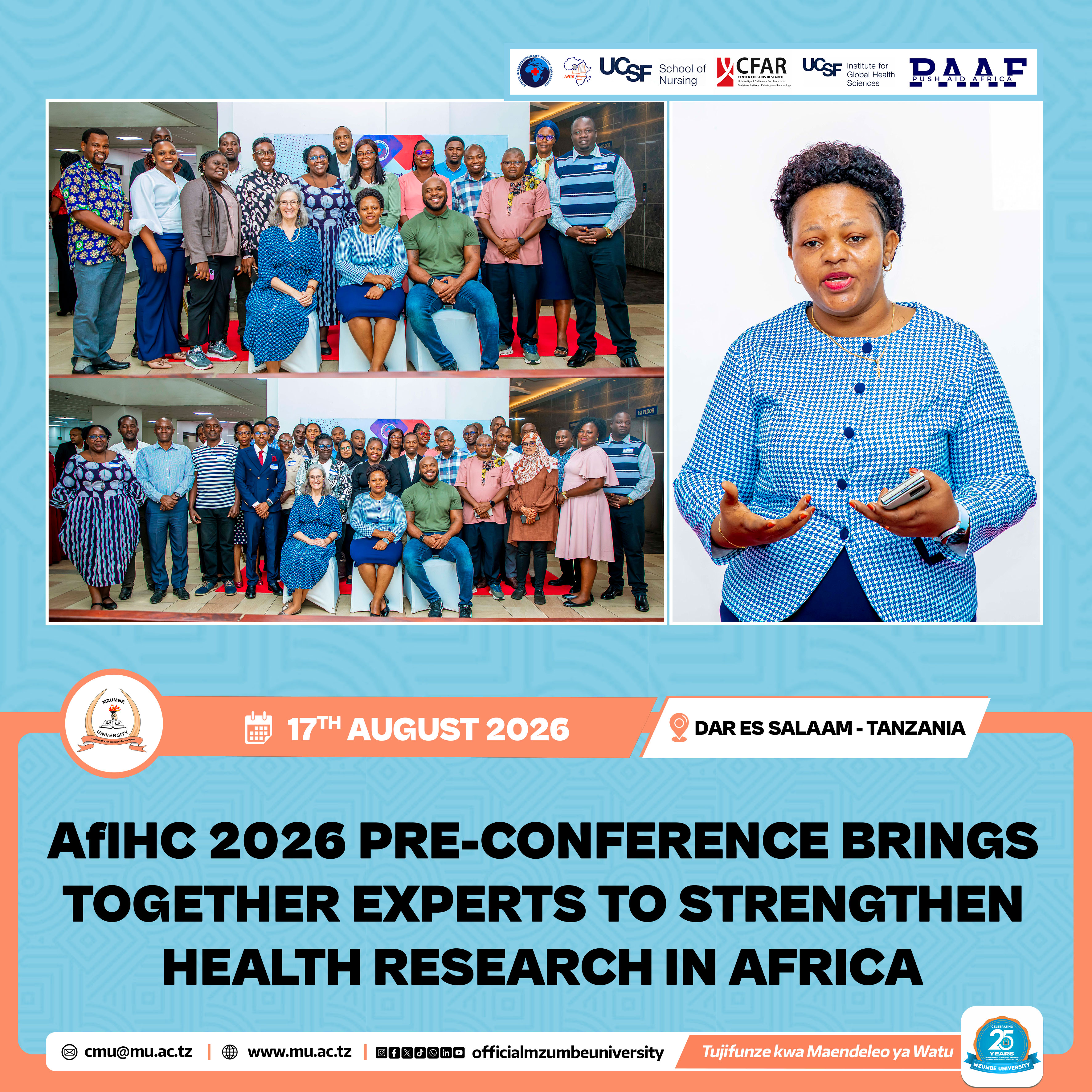 AfIHC 2026 PRE-CONFERENCE BRINGS TOGETHER EXPERTS TO STRENGTHEN HEALTH RESEARCH IN AFRICA
