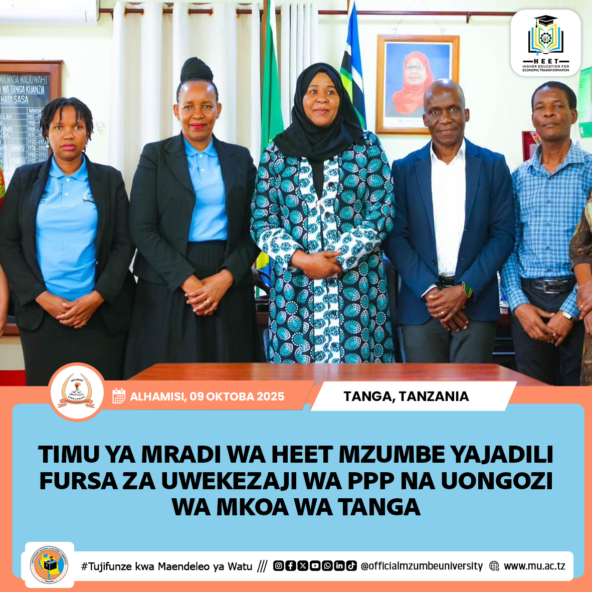 MZUMBE YAKUSANYA MAONI YA UWEKEZAJI WA PPP MKINGA, YAPONGEZWA NA MKUU WA MKOA WA TANGA