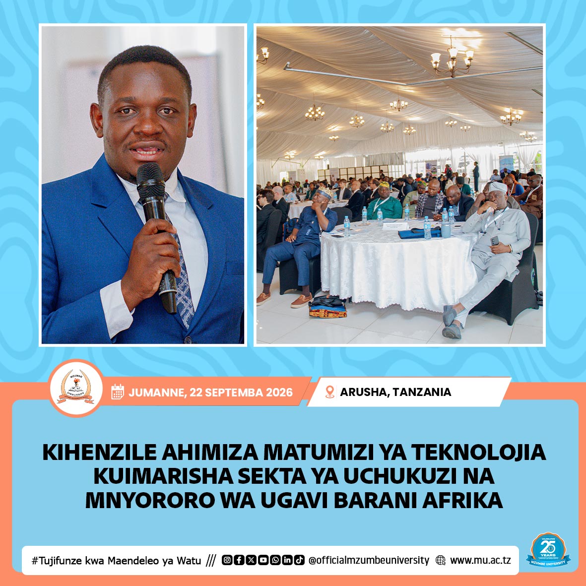 KIHENZILE AHIMIZA MATUMIZI YA TEKNOLOJIA KUIMARISHA SEKTA YA UCHUKUZI NA MNYORORO WA UGAVI BARANI AFRIKA