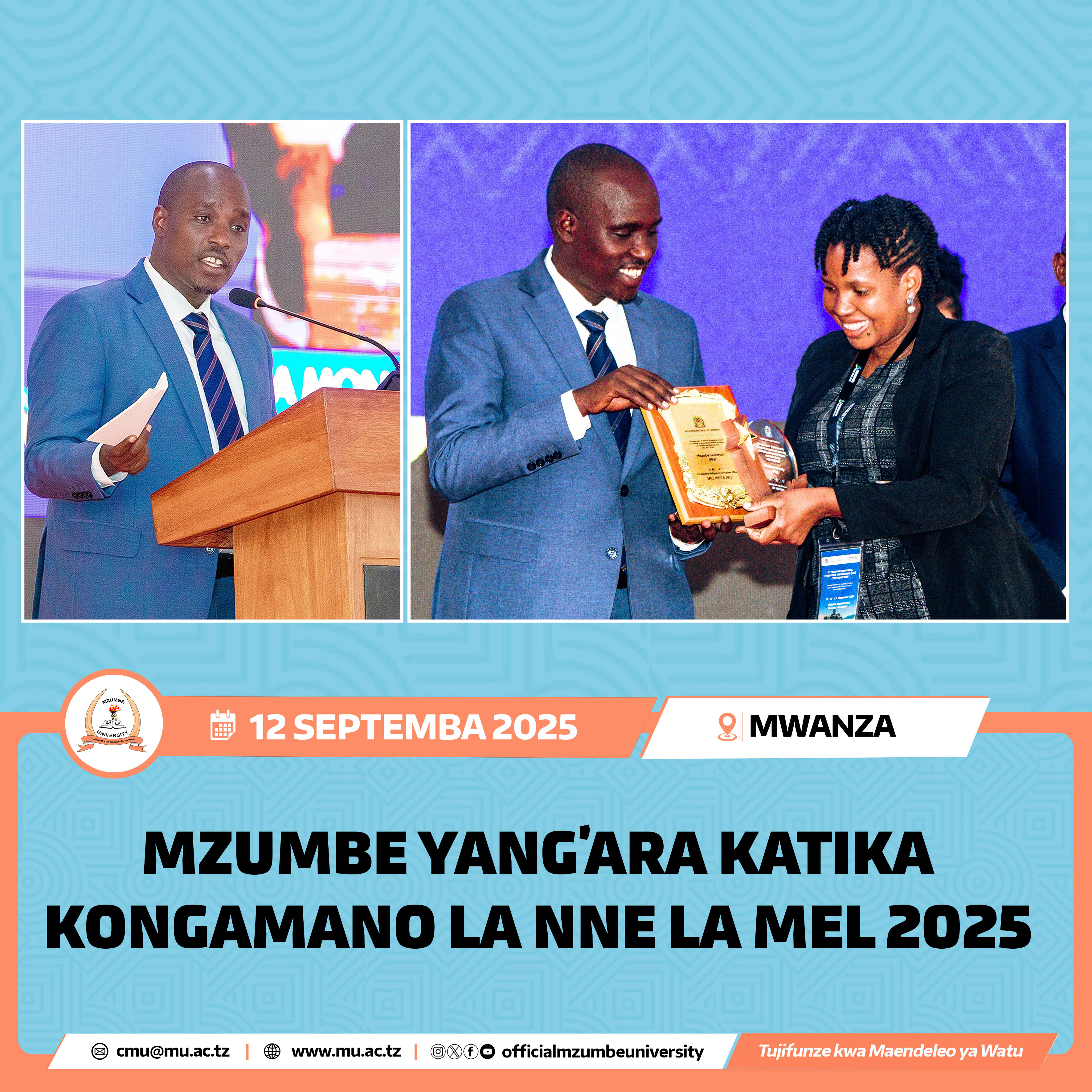 MZUMBE YANG’ARA KATIKA KONGAMANO LA NNE LA MEL 2025