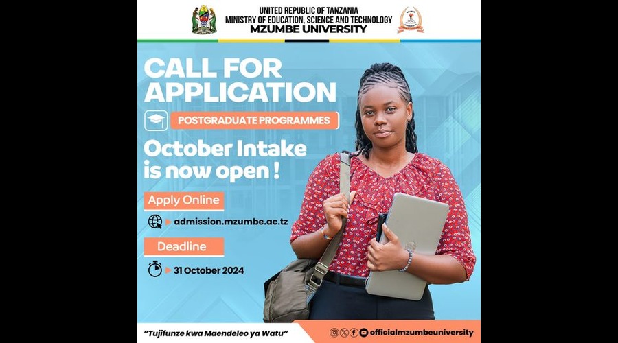 CALL FOR APPLICATIONS FOR ADMISSION INTO POSTGRADUATE PROGRAMMES FOR THE 2024/2025 ACADEMIC YEAR